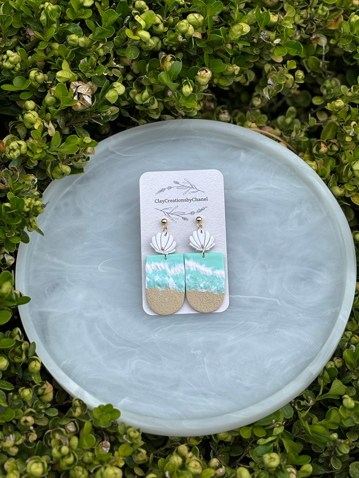 Ocean and beach dangles